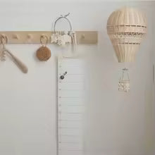 Montgolfière Suspendue en Rotin- Décoration Chambre BéBé
