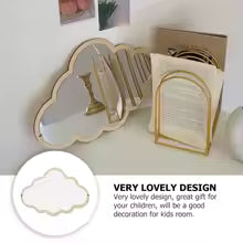 Miroir Nuage Doré- Décoration BéBé